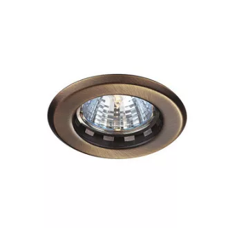 FGL Standart MR16 zápustná česaná ocel 12V GU53 50W