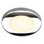 REAL N-TIC LED zápustná chrom 24= LED 2.8W 120° IP66 3200K