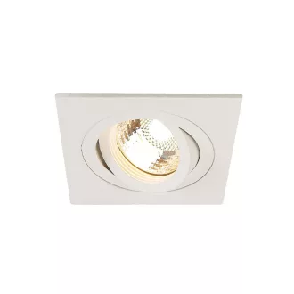 NEW TRIA SQ I MR16 zápustná matná bílá 12V GU53 50W