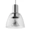 BIZZO závěsná čiré sklo/hliník 230V LED E14 15W