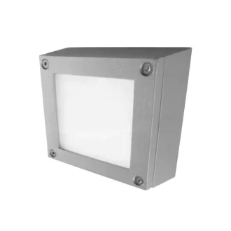   LERRY LED 16 přisazená stříbrnošedá/bílá 230V LED 1W IP54