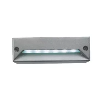   minI LED RC zápustná stříbrnošedá 230V LED 0.8W IP54 5500k