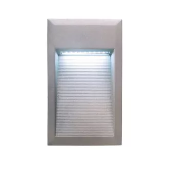 ALBERTO zápustná stříbrnošedá 230V LED 1W IP54 5500k