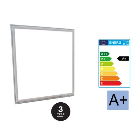 Led 60x60 panel 48 W , természetes fehér, Slim