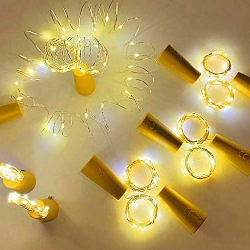 Led Borosüveg dugó, meleg fehér