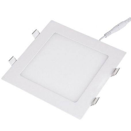 Süllyeszthető led panel 24w négyzet alakú, természetes fehér