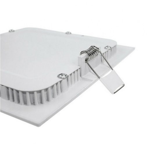 Süllyeszthető led panel 24w négyzet alakú, természetes fehér