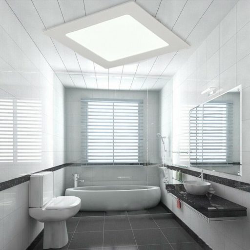 Süllyeszthető led panel 24w négyzet alakú, természetes fehér