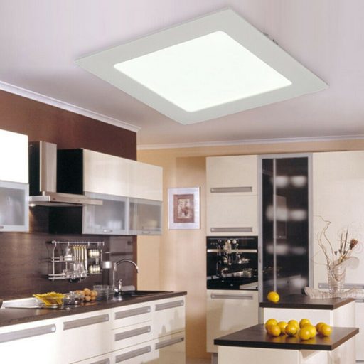 Süllyeszthető led panel 24w négyzet alakú, természetes fehér