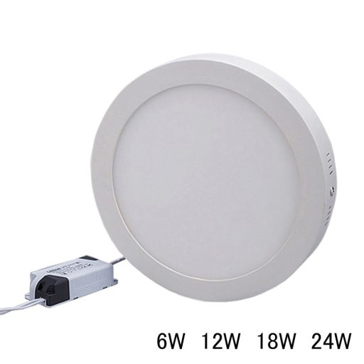 Falon kívüli led panel 12w kör alakú, természetes fehér