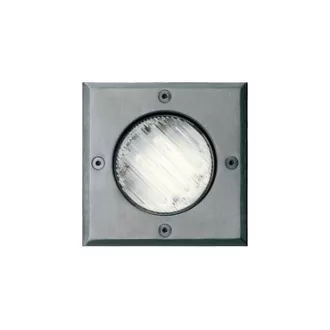 OBLO MICRO SQ zápustná česaná ocel 230V GX53 7W IP67