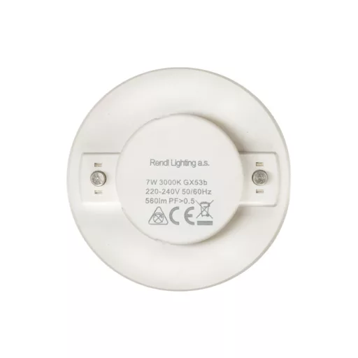 PUC izzó   230V GX53 LED 7W 105°  3000K