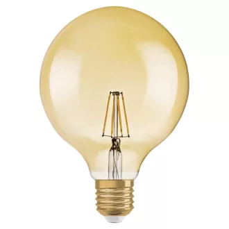  OSRAM Vintage Globe 125 DIMM borostyán 230V E27 LED EQ55 2400K