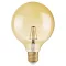 OSRAM Vintage Globe 125 DIMM borostyán 230V E27 LED EQ55 2400K