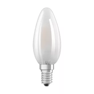   OSRAM Retrofit gyertya alakú DIMM  matt 230V E14 LED EQ40  2700K