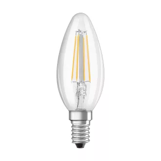   OSRAM Retrofit gyertya alakú átlátszó 230V E14 LED EQ40 4000K