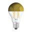 RENDL G13458 OSRAM LED izzó, krómozott arany fólia