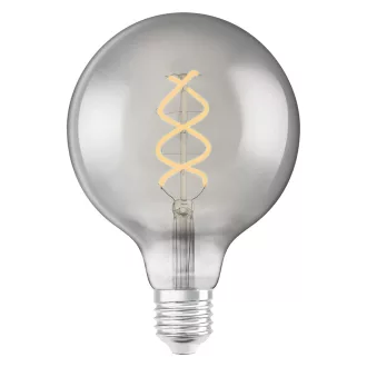   OSRAM Vintage Globe 125 SPIRAL  füstös 230V E27 LED EQ15  1800K