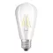 OSRAM Retrofit Edison átlátszó 230V E27 LED EQ40 2700K