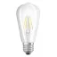 OSRAM Retrofit Edison átlátszó 230V E27 LED EQ40 2700K