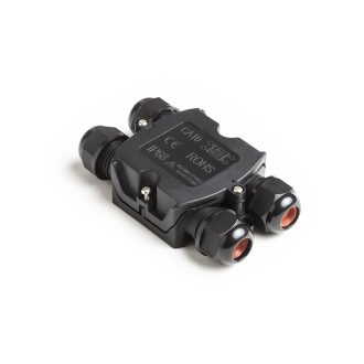   RENDL G13846 IP-BOX kapcsolók és tartozékok, IP kapcsolat IP68 fekete