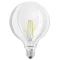 OSRAM SMART+ Globe 125 WiFi átlátszó 230V E27 LED EQ60 2700K