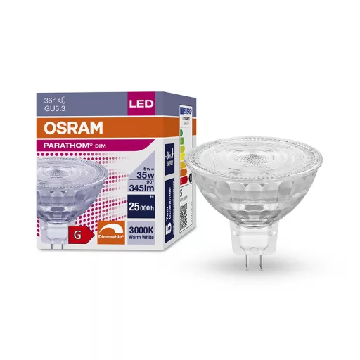 OSRAM MR16 DIMM   12V GU53 LED EQ35 36°  3000K