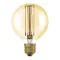 OSRAM Globe 80 DIMM borostyán 230V E27 LED EQ60 2200K