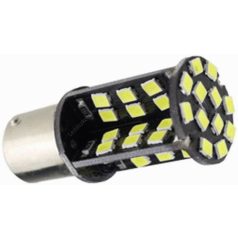   Autós Led BA15Y Canbus fék+helyzetjelző lámpa világítás, 60 Led, 450 Lumen, 5050 chip, 5W, hideg fehér. Life Light Led 2 év garancia!