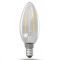 Inesa Led Filament gyertya égő 2W, 250 Lumen, 30W izzó helyett. E14,  meleg fehér. 