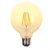 Led Filament körte égő 12W, borostyán bura, 125mm fejátmérő, 100W izzó helyett, E27, 1080 lumen, 2000 kelvin, extra meleg fehér. Life Light Led.