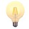 Led Filament körte égő 12W, borostyán bura, 125mm fejátmérő, 100W izzó helyett, E27, 1080 lumen, 2000 kelvin, extra meleg fehér. Life Light Led.