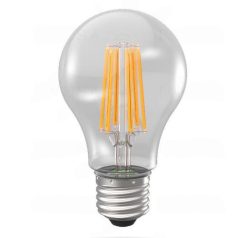 Inesa Led Filament E27 4W, 470 lumen. 40W izzó helyett. 2700 kelvin, meleg fehér. Nem vibrál a fénye! Kerti fényfüzér foglalatba is!