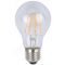 Inesa Led Filament E27 5W, 600 lumen, 60W izzó helyett. 2700 kelvin, meleg fehér. Nem vibrál a fénye! Kerti fényfüzér foglalatba is!