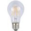 Inesa Led Filament E27 5W, 600 lumen, 60W izzó helyett. 2700 kelvin, meleg fehér. Nem vibrál a fénye! Kerti fényfüzér foglalatba is!