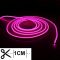 Led Neon Flex 1 centinkként vágható! 24V, 10W, 120 Led/m, 6x12mm, IP68 vízálló, pink. Life Light Led 2 év garancia!