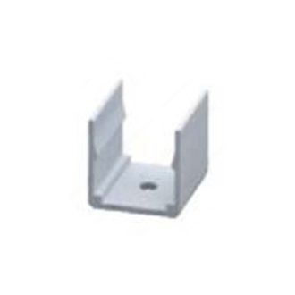   Led szalaghoz szilikon profilhoz 5cm alu rögzítő, 16x16mm.