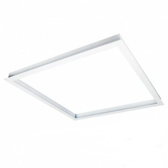   LED panel gipszkarton süllyesztő keret 60x60 cm. Nincs kazettás álmennyezete? Ezzel lesz!