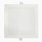 Led panel 12W, 1050 lumen, IP44 vízálló, 3900 kelvin, közép fehér, négyzet forma. Life Light Led 2 év gari