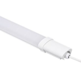  Por és páramentes LED lámpatest, 120 cm, 36W, 4400 lumen, 40mm, 4000K, közép fehér. Led Tri-proof, IP65 vízálló ipari lámpa.