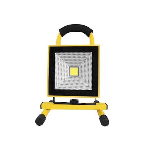 Led munkalámpa akkumulatorral, 20 W vékony kivitel, hordozható