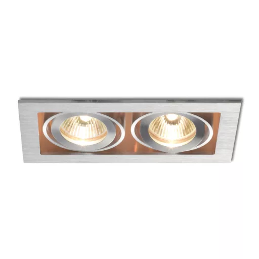 FIZZ II dönthető alumínium 12V GU53 2x50W
