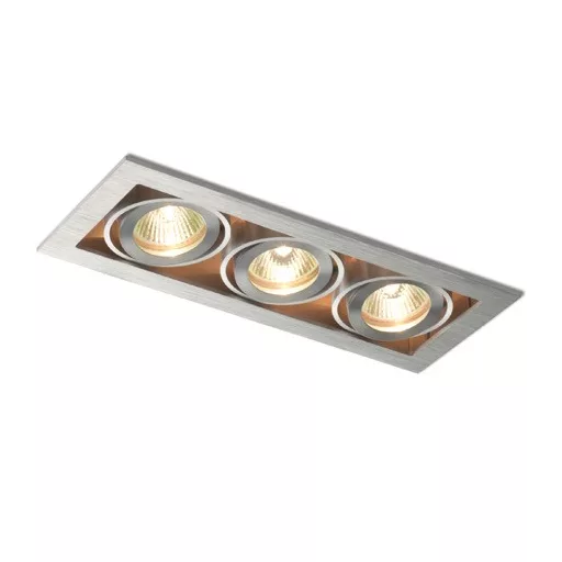 FIZZ III dönthető alumínium 12V GU53 3x50W