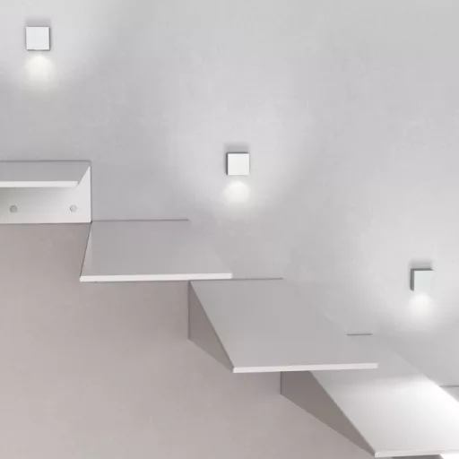 TICO I fali lámpa alumínium 230V LED 3W 3000K