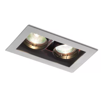 MONE II výklopná stříbrnošedá 12V GU53 2x50W