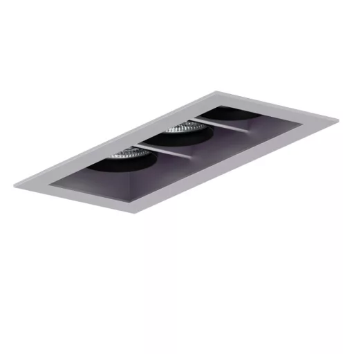 MONE III billenthető ezüstszürke  12V GU53 3x50W