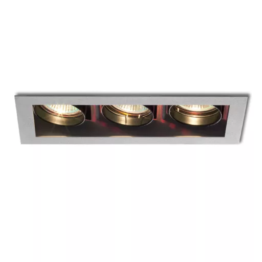 MONE III billenthető ezüstszürke  12V GU53 3x50W
