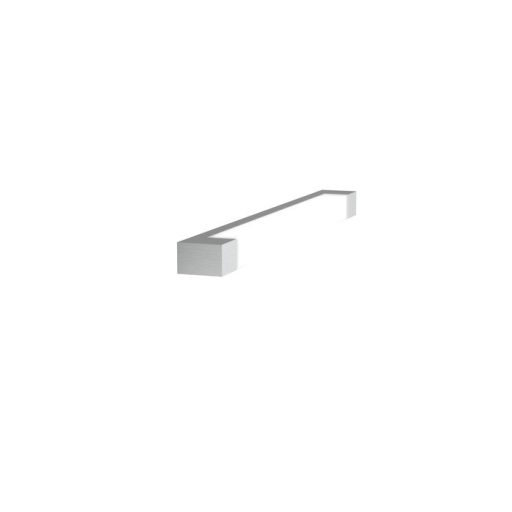 RENDL R10264 PERISA Outlet, IP44 szálcsiszolt alumínium
