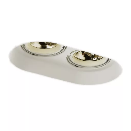 DINGO II dönthető gipsz 230V LED G53 2x15W