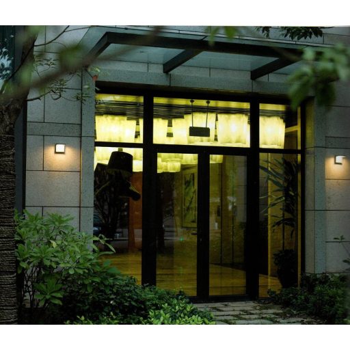 RENDL R10351 VECINO LED Outlet, IP54 ezüstszürke